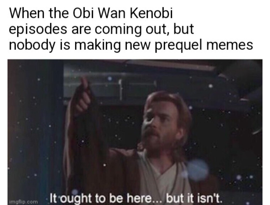 obi wan Kenobi episodes meme