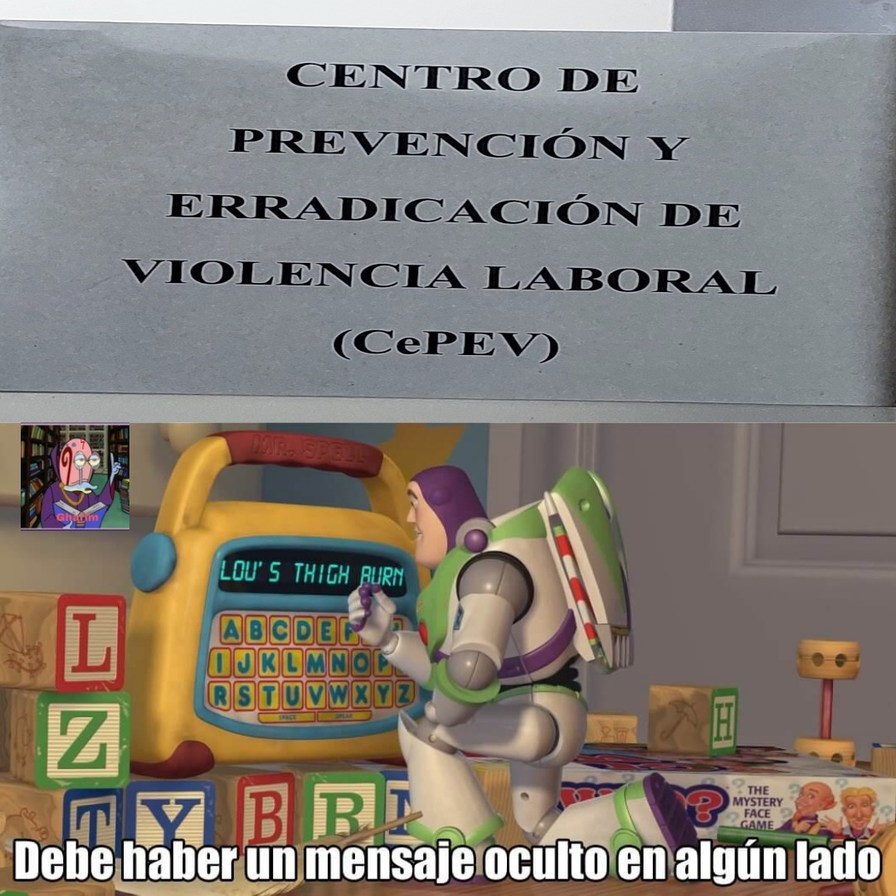 Lo encontré en mi universidad - meme