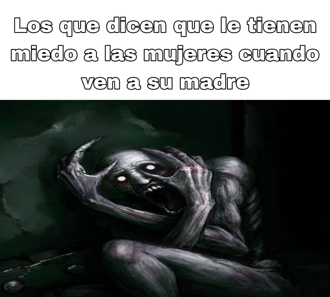 El título le tiene miedo a las mujeres - meme