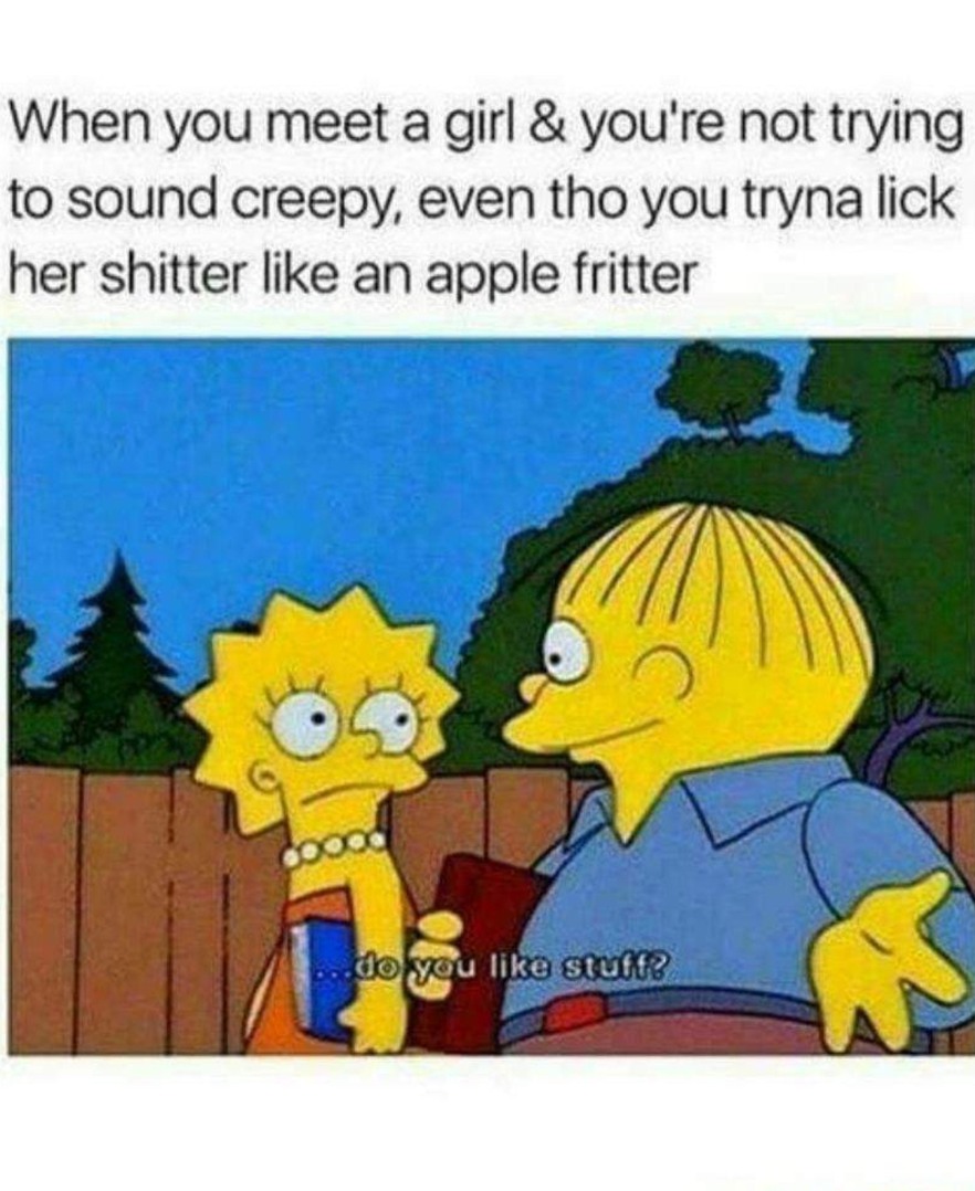 I like apples - meme