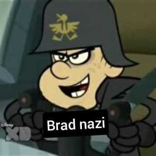 Brad nazi - meme
