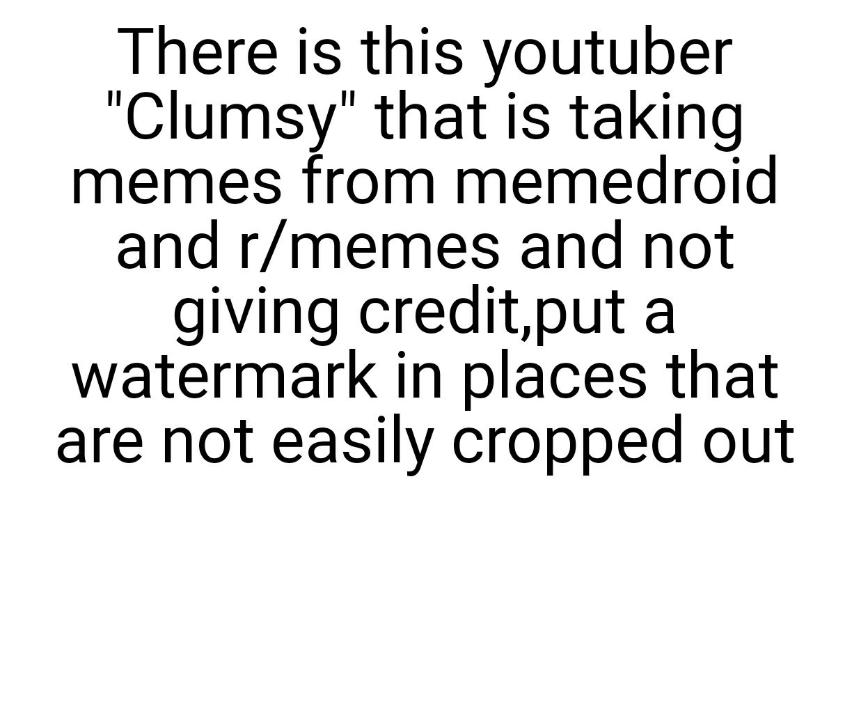 Not a meme, but take seriously