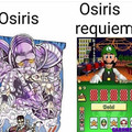 Osiris (porque borraron el meme de Trump Jojo, aqui tienen otra Jojoke)