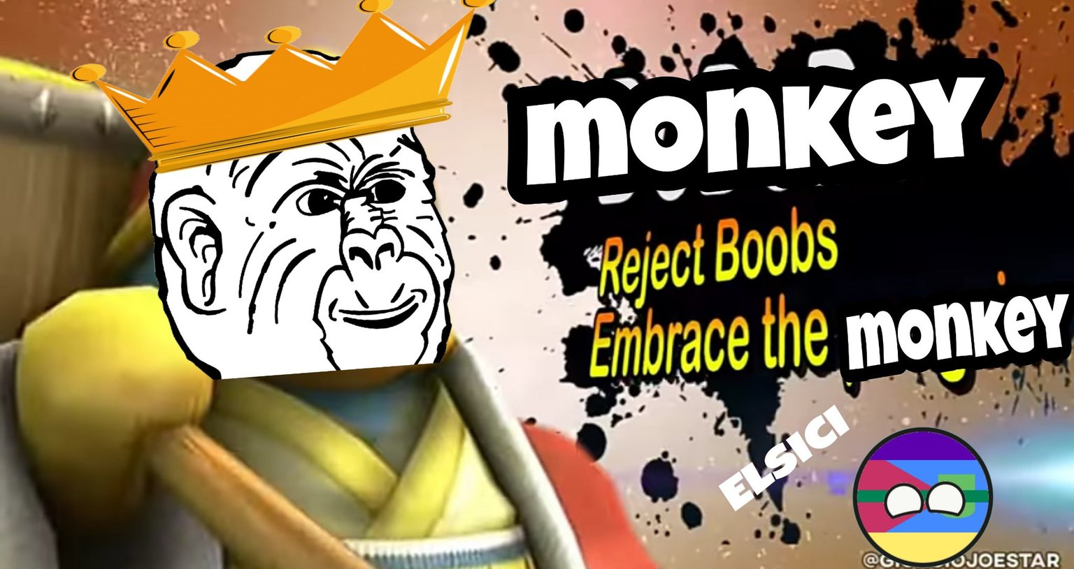 Be monkey - meme