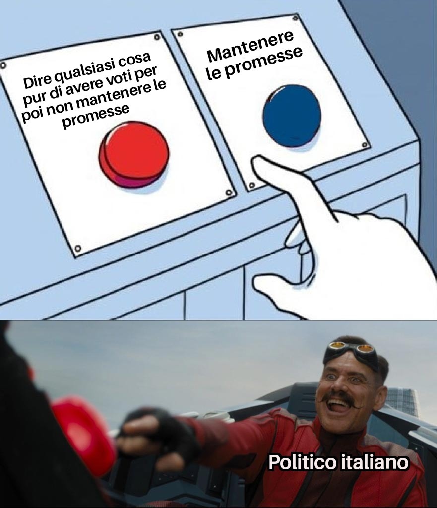 Politico italiano - meme