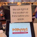 Popeyes: You've been warned