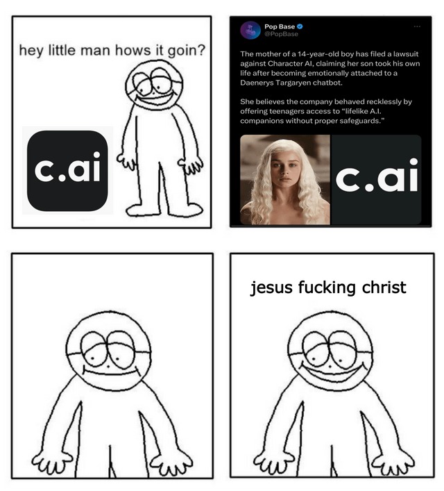 The best Character.ai memes :) Memedroid