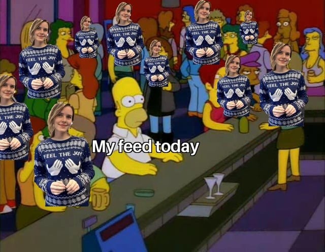 Feel the joy meme