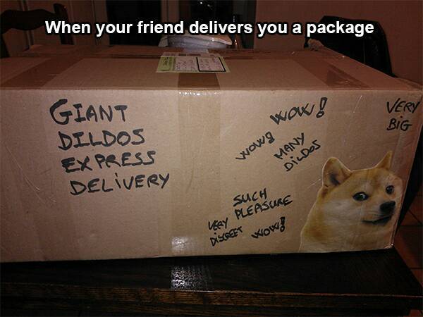Much package - meme