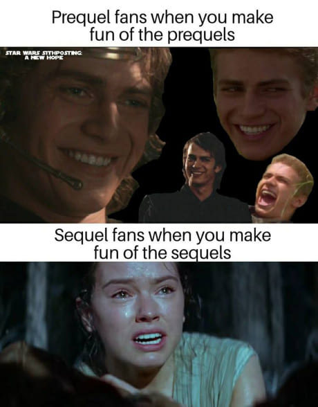 Star Wars fans - meme