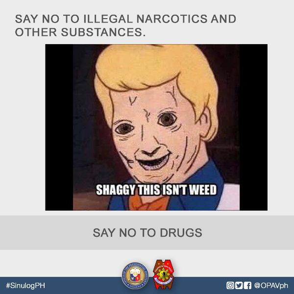 say no to narcotics - meme