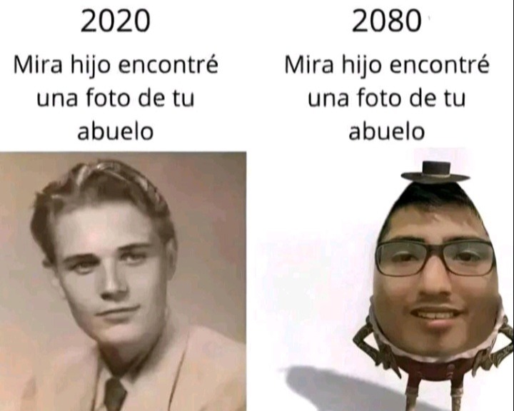 2020 VS 2080 - meme