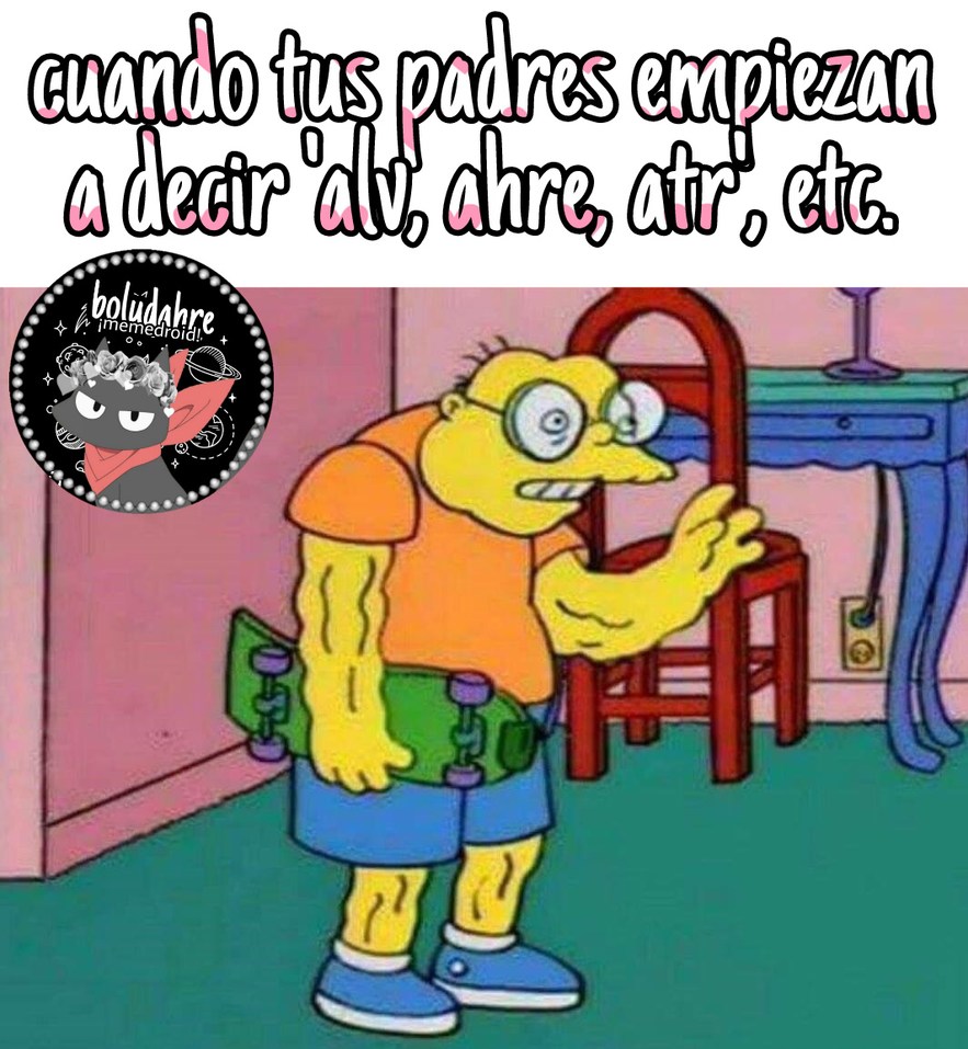 Se creen jovenes - meme