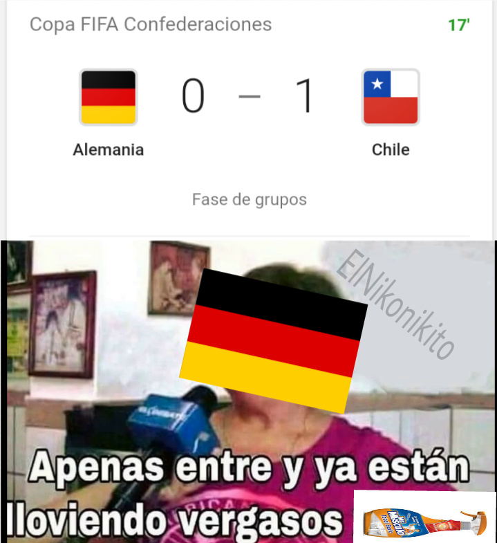 Es mio el meme, vamos CHILE CTM!!!!!