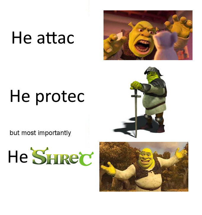 He Shrec - meme