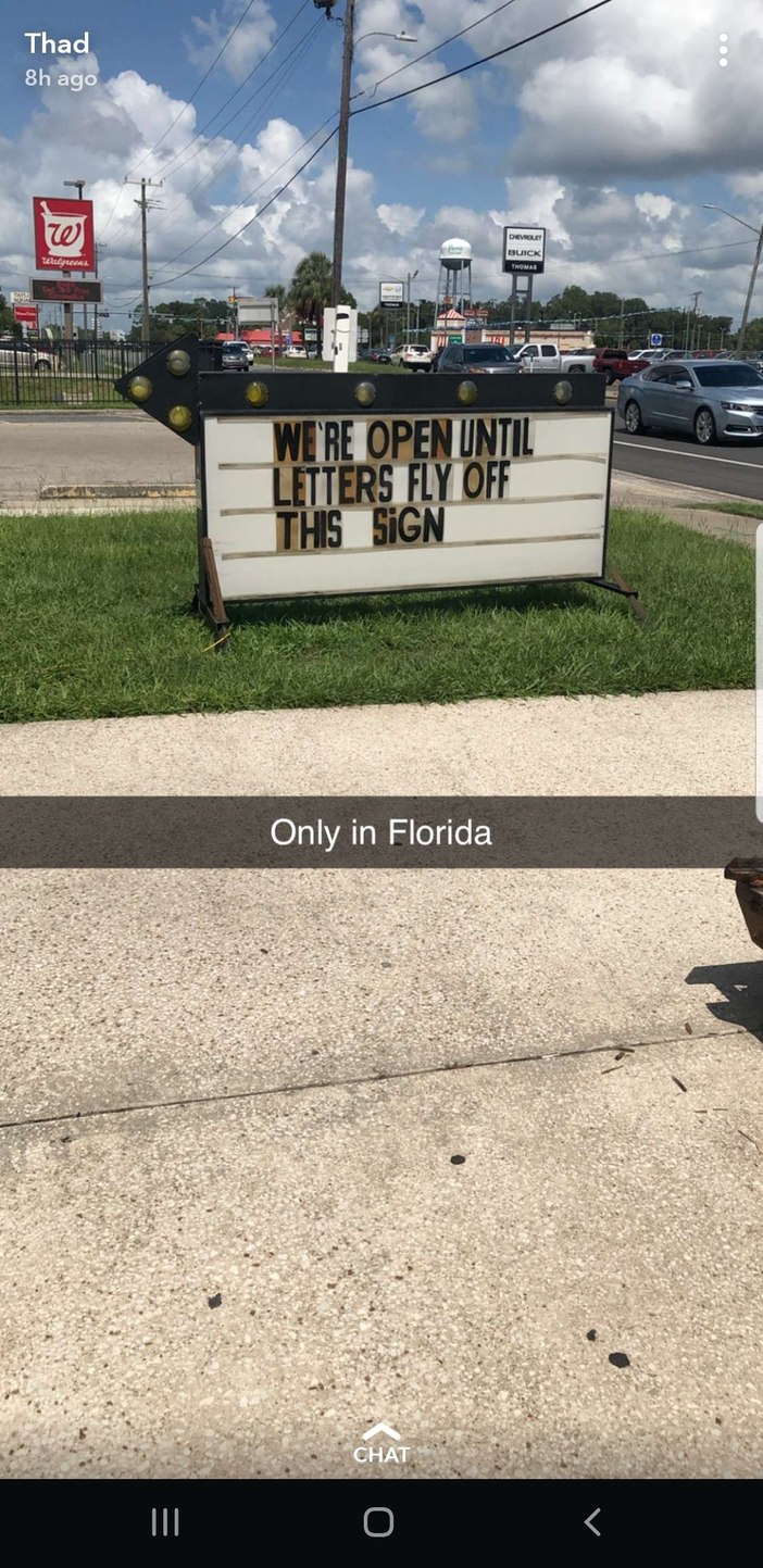 I live In Florida and can confirm - meme
