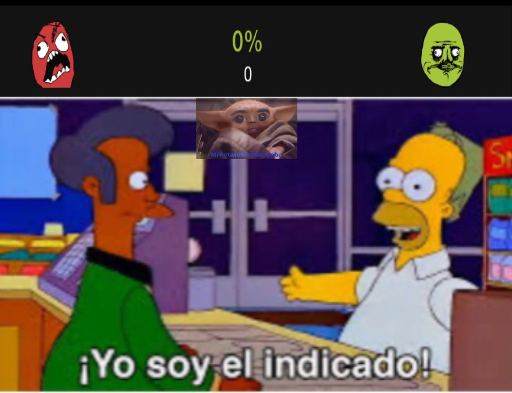 SOY EL INDICADO - meme