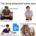 Group assignments