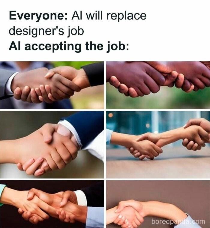Puta Inteligencia artificial - meme