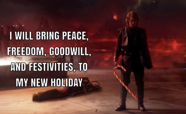 Happy Christmas Holidays meme