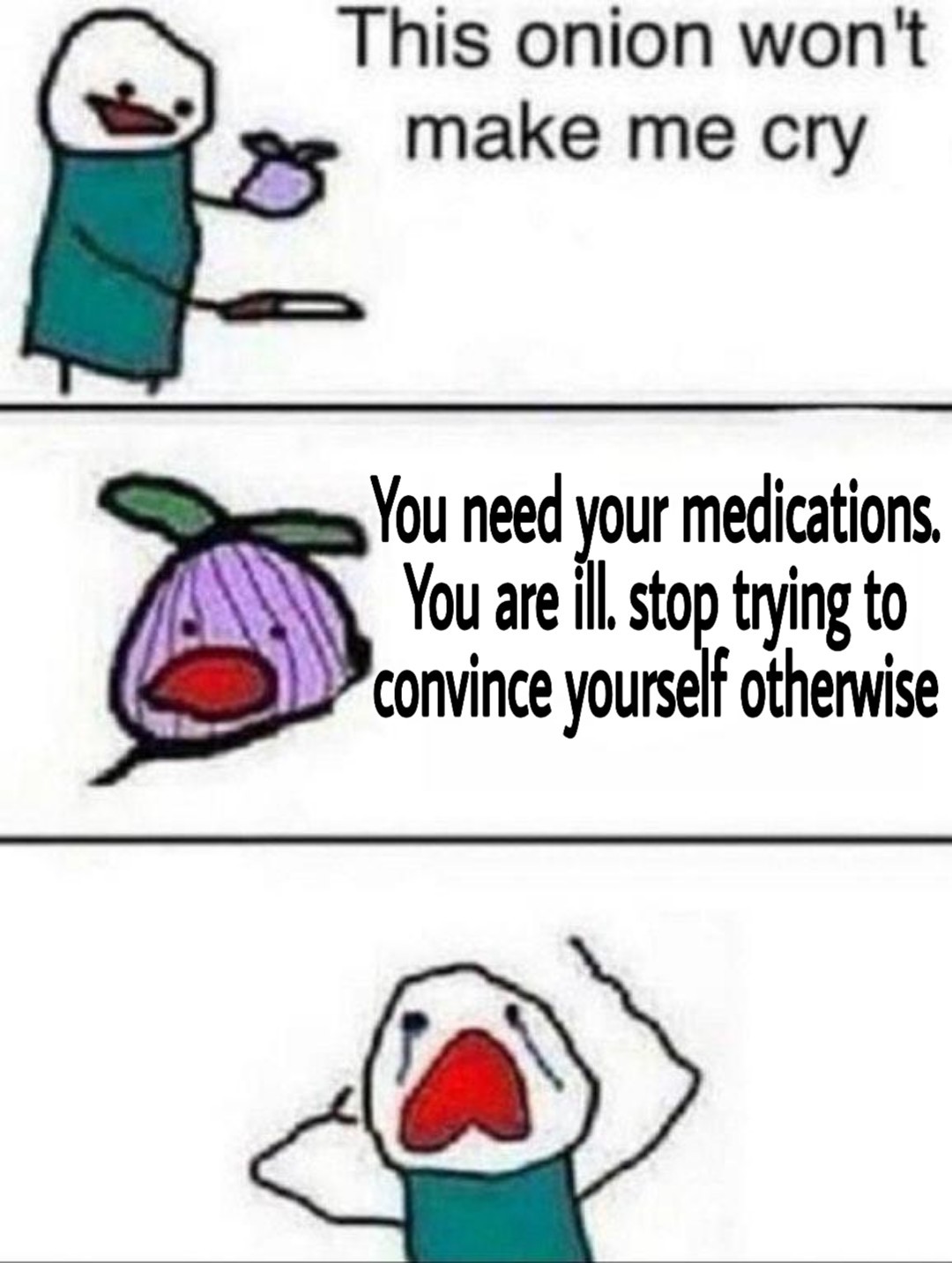 If you see a talking onion... - meme