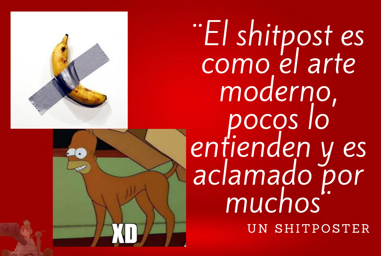 El shitpost - meme