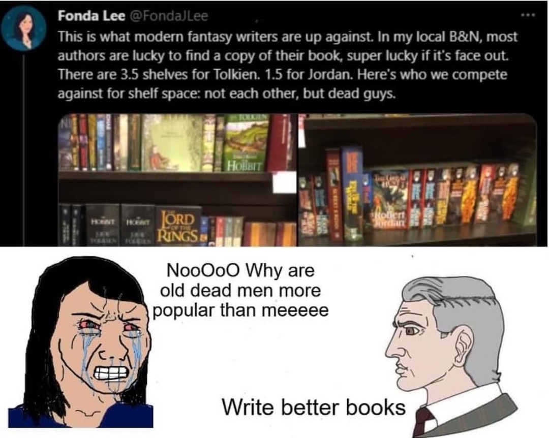 write better books - meme
