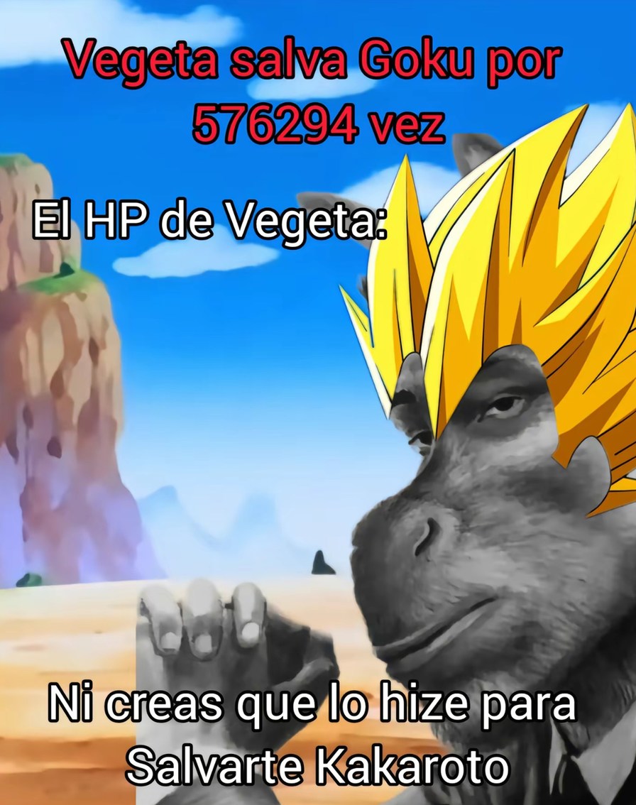 ni creas que lo hice para salvarte - meme