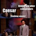 The downfall of Julius Caesar