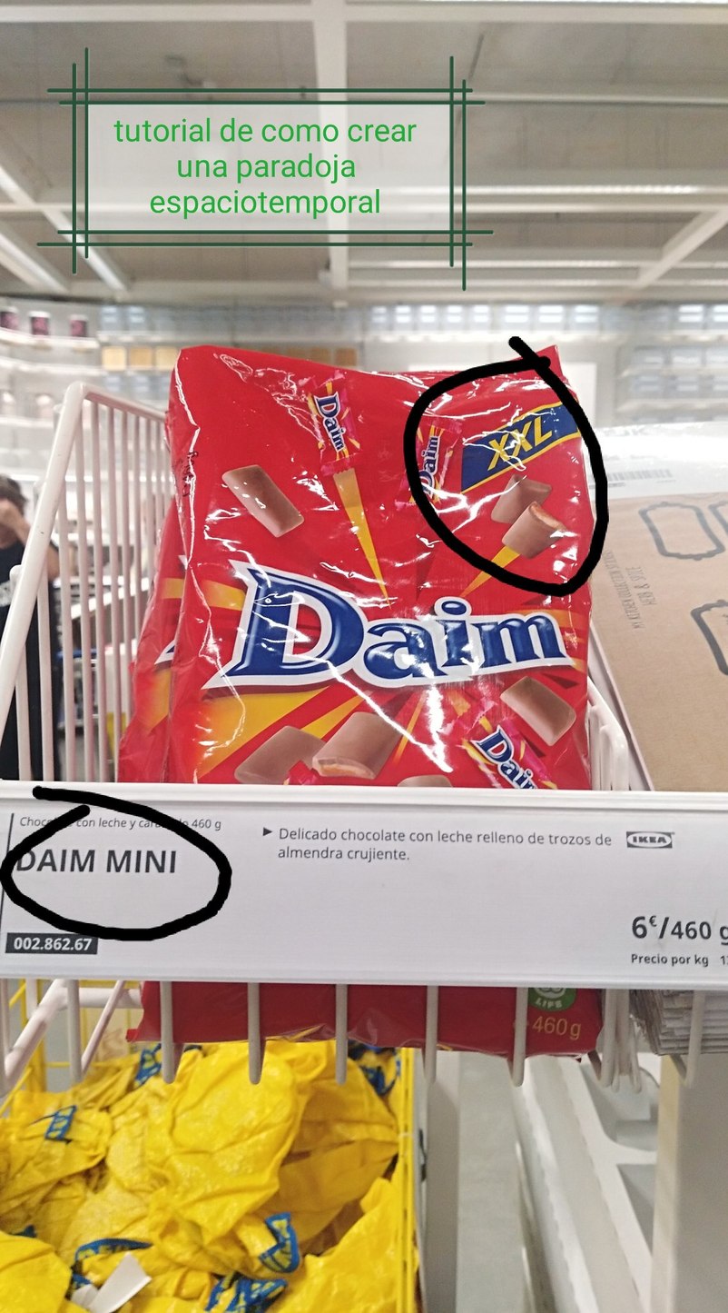 Daim xxl mini - meme