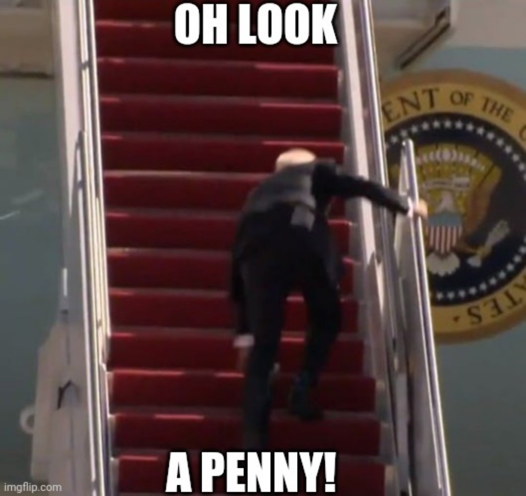 Who put that penny there? - meme