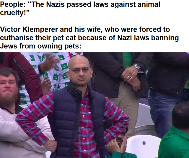 Nazis were bad. - meme