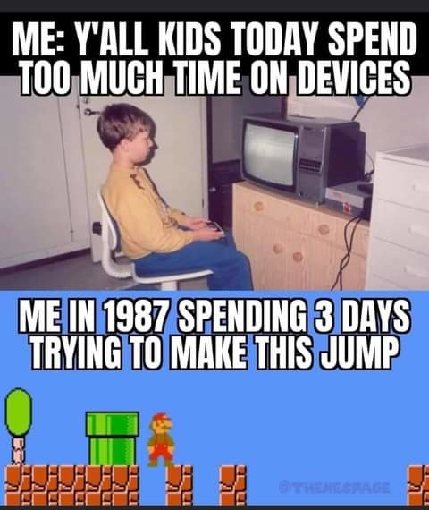 I used to play mine on channel 4... - meme