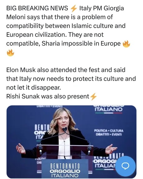 Problem of compatibility between Islamic and European civilization - meme
