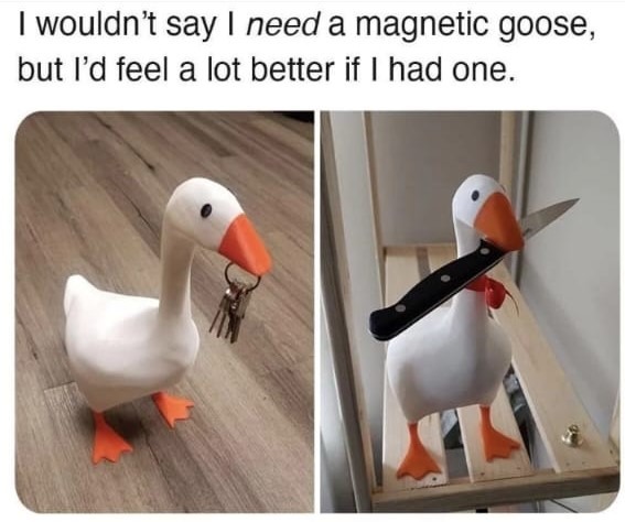 Magnetic Goose - meme