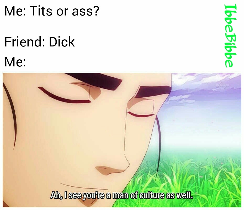 It's only gay if the balls touch - meme