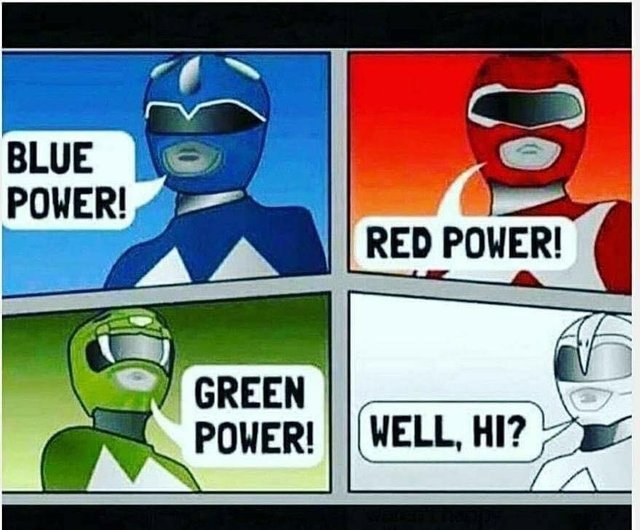 Go Go Power Rangers - meme