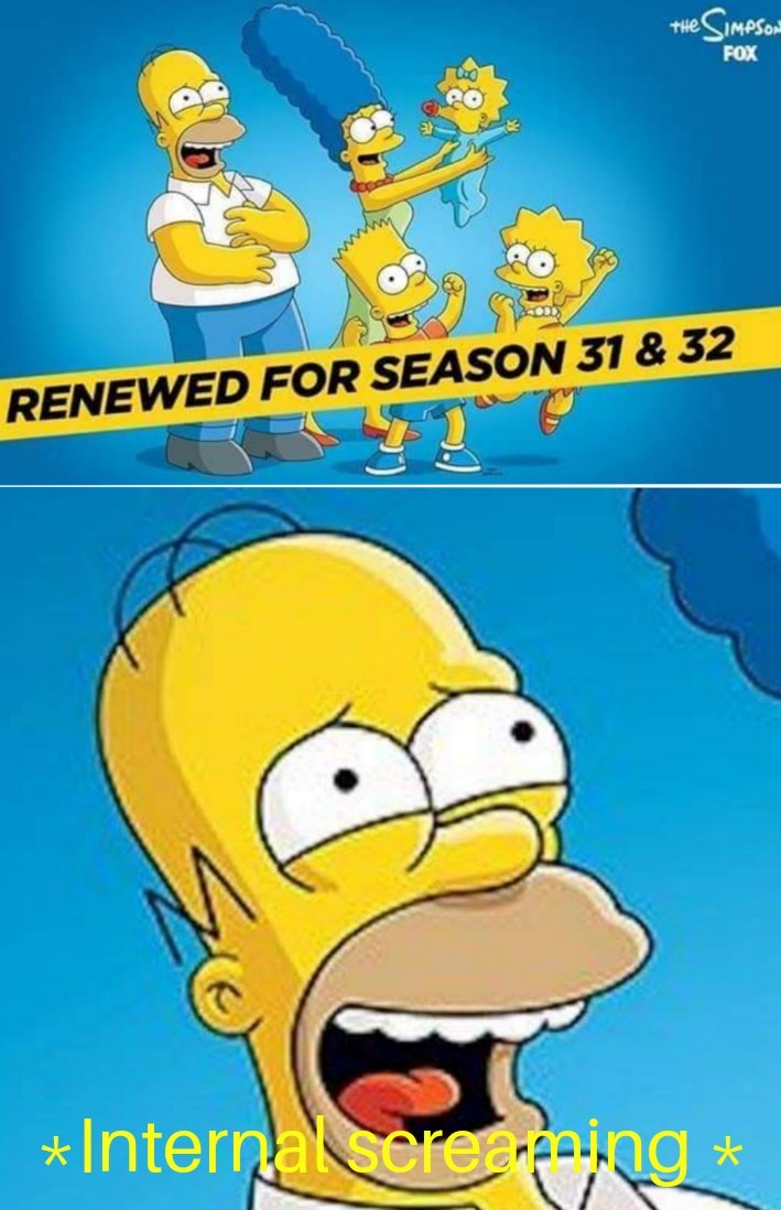 Please just cancel the Simpsons already - meme