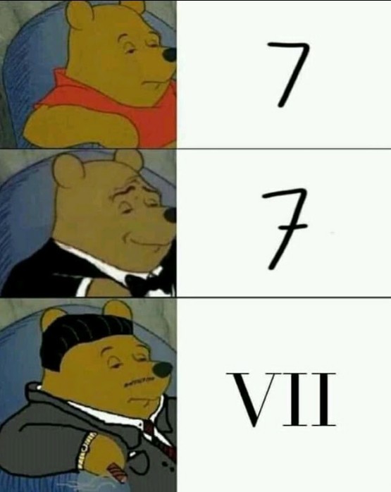 VII - meme