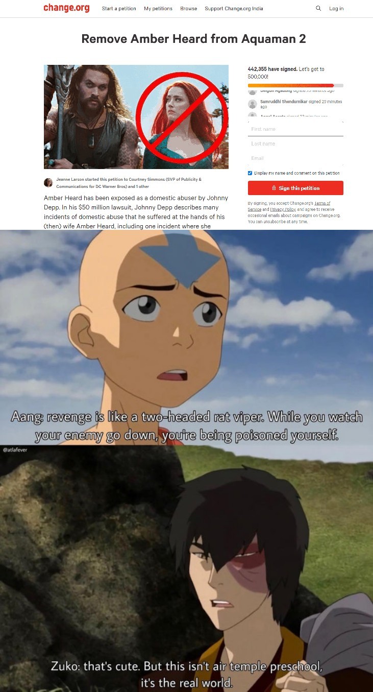 We should be more like Aang. - meme