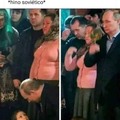 Putin puto da vida roubando doce de criança, é uma imagem proibida em 1 pais, a Rússia. Kkkk