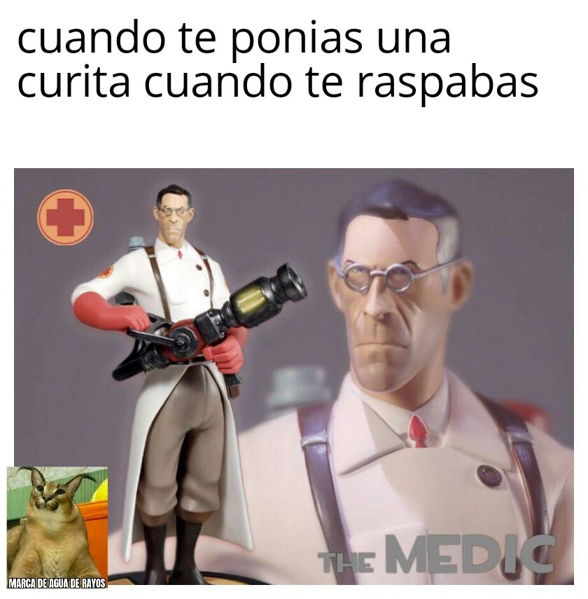 The medic - meme