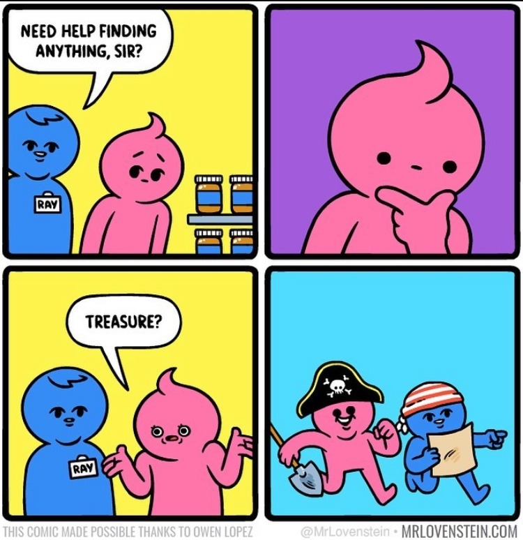 treasure - meme