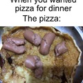 Cursed pizza