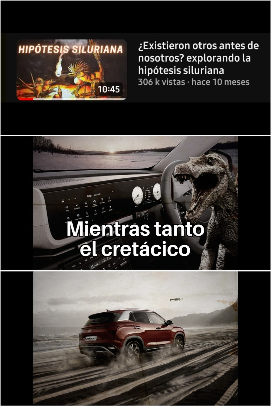 El chiste es que hay un auto llamado Creta - meme