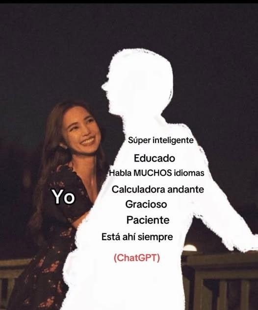 Súper inteligente, educado, habla muchos idiomas, calculadora andante... Yo: gracioso - meme