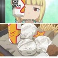 Freedom burgers are taking over anime.