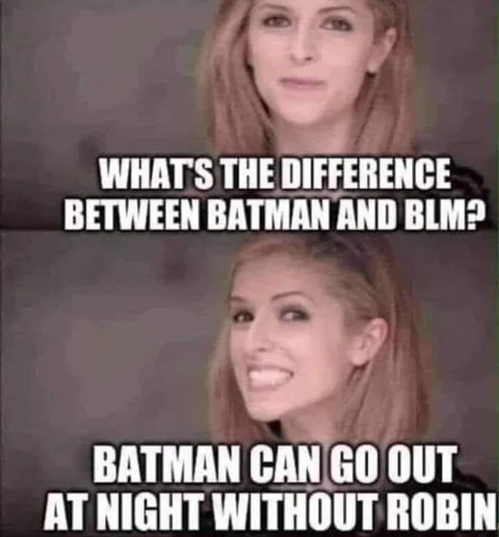 Black Bat Matters - meme