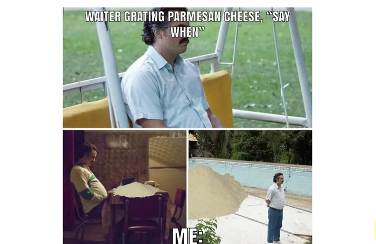 Parmesan cheese - meme