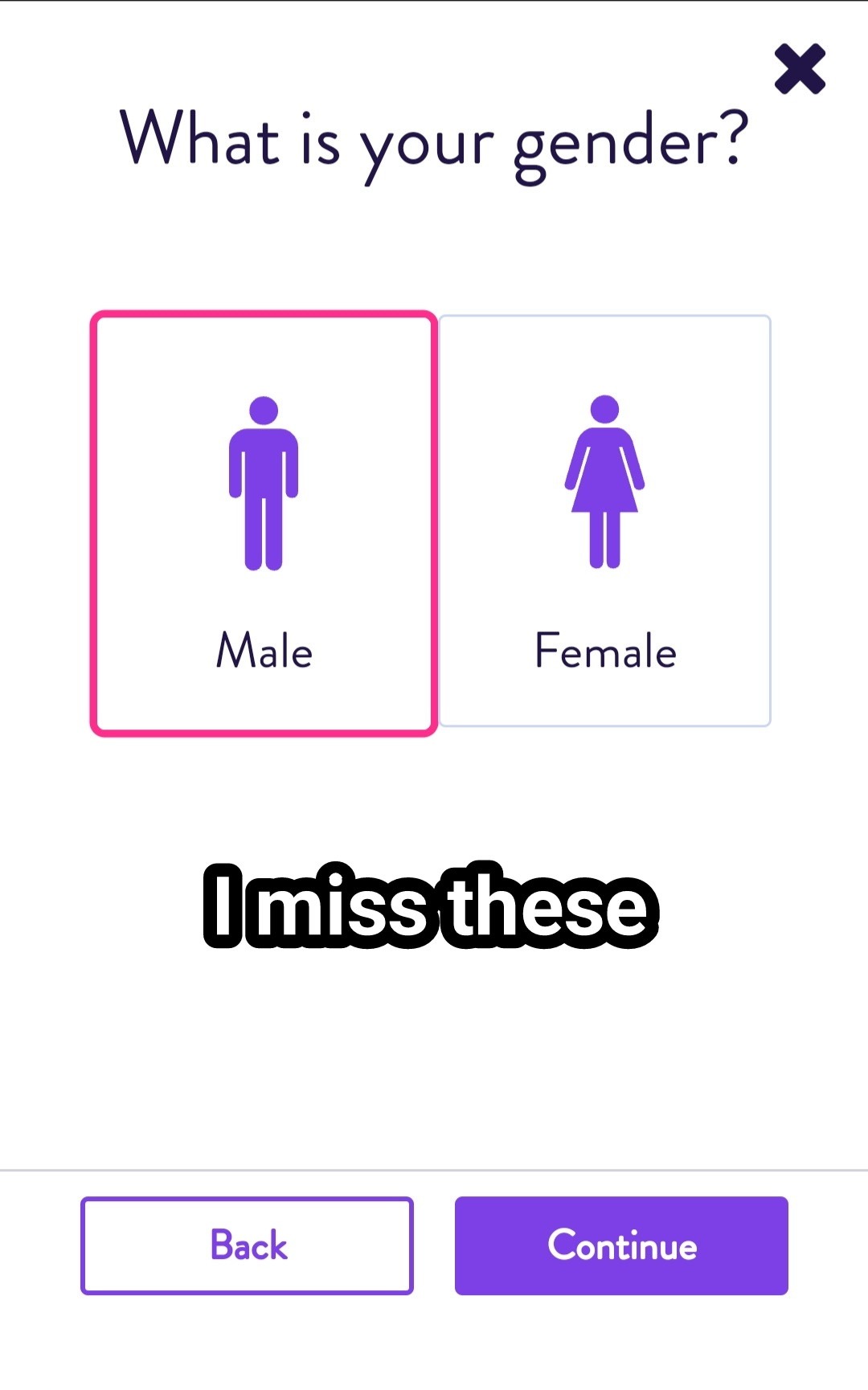 I miss only 2 genders - meme